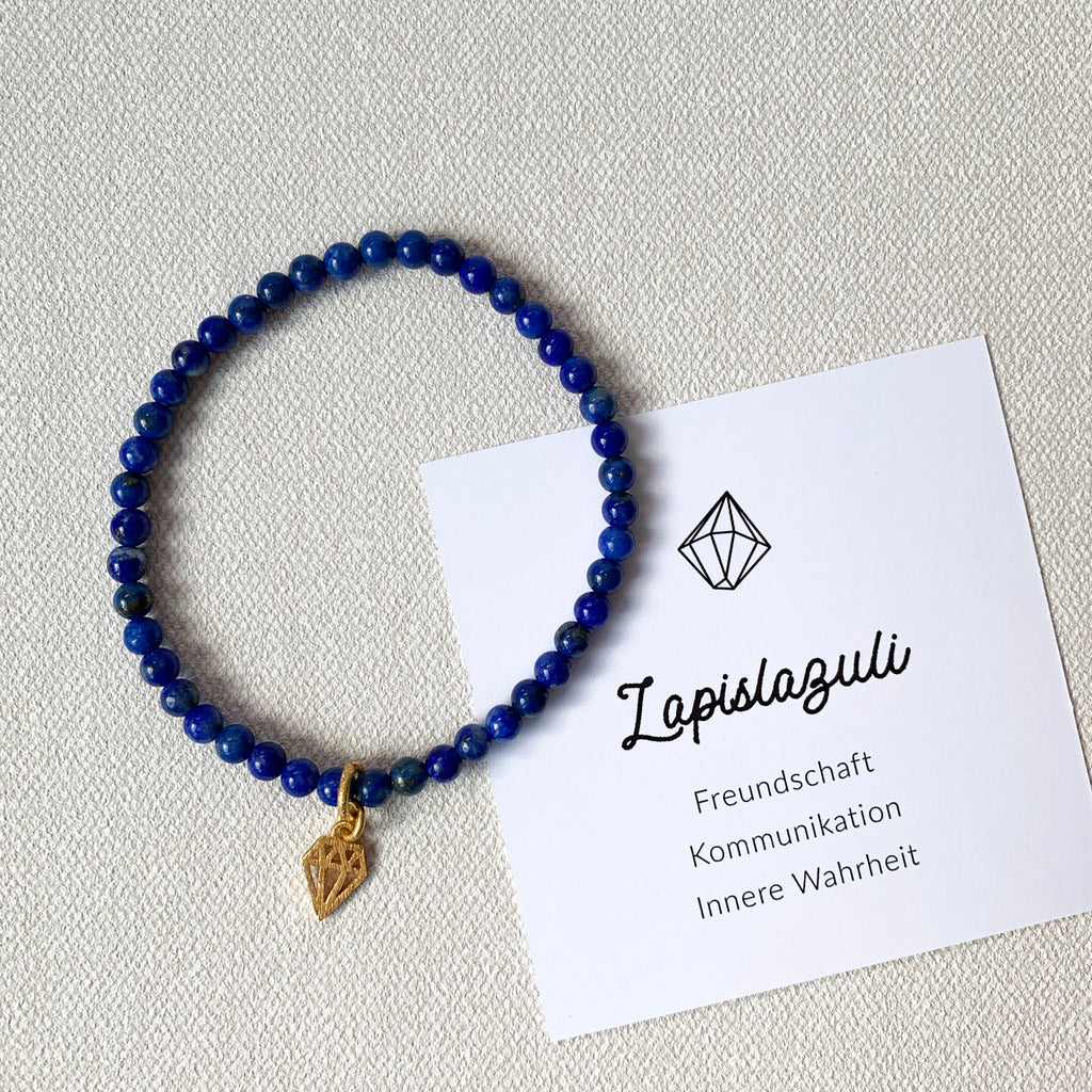 Armband Lapislazuli  - Freundschaft & Wahrhaftigkeit